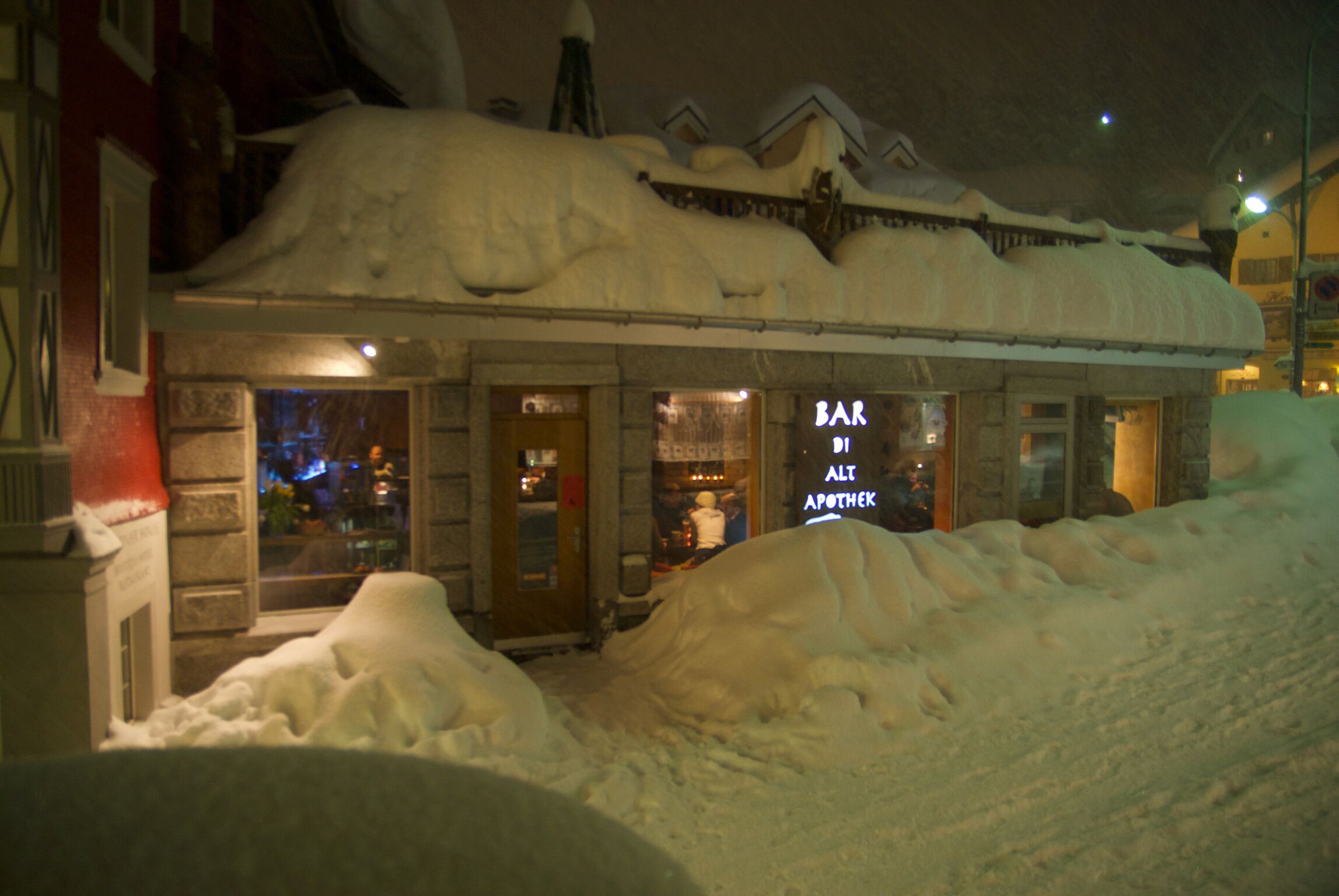 front of property – evening/night