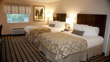 In-room safe, desk, iron/ironing board, rollaway beds