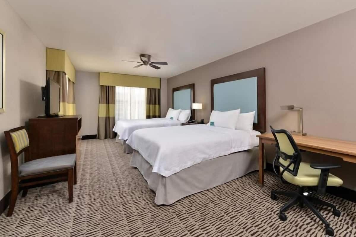 In-room safe, desk, laptop workspace, iron/ironing board