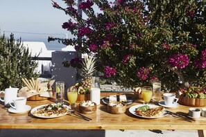 Cozy Suite | Breakfast meal | Continental breakfast for a fee on weekends - Athiri Santorini Hotel (Santorini)