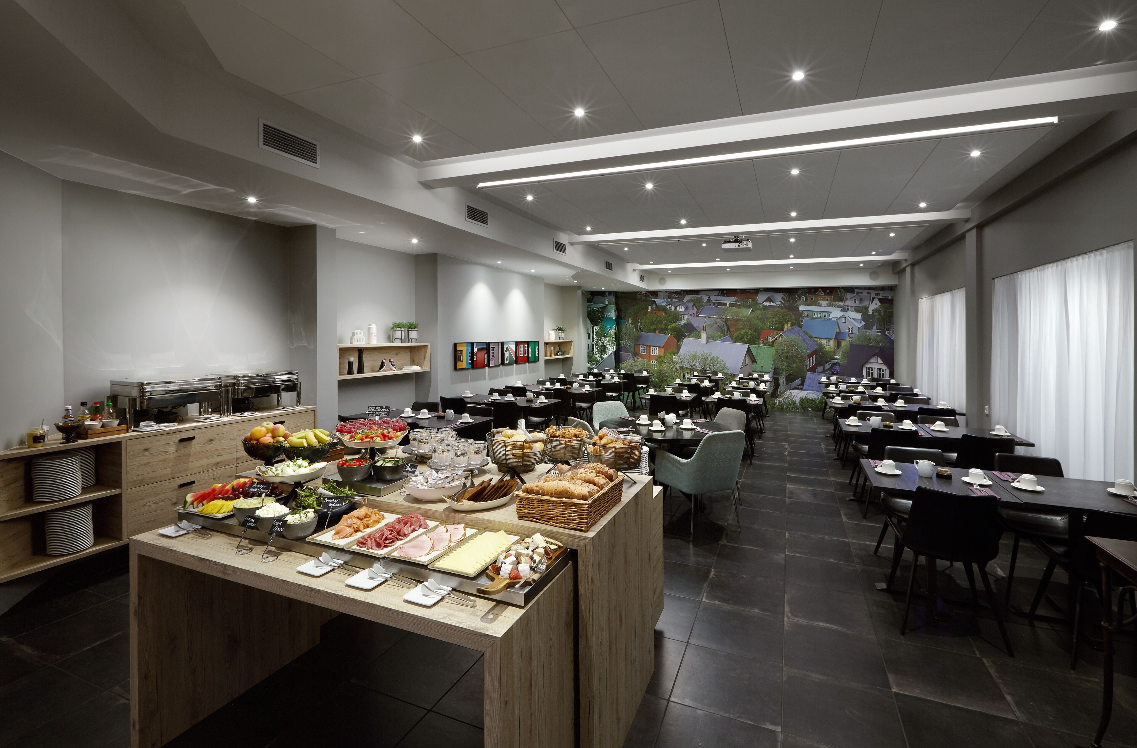 Colazione a buffet, servita tutte le mattine (4050 ISK a persona) 