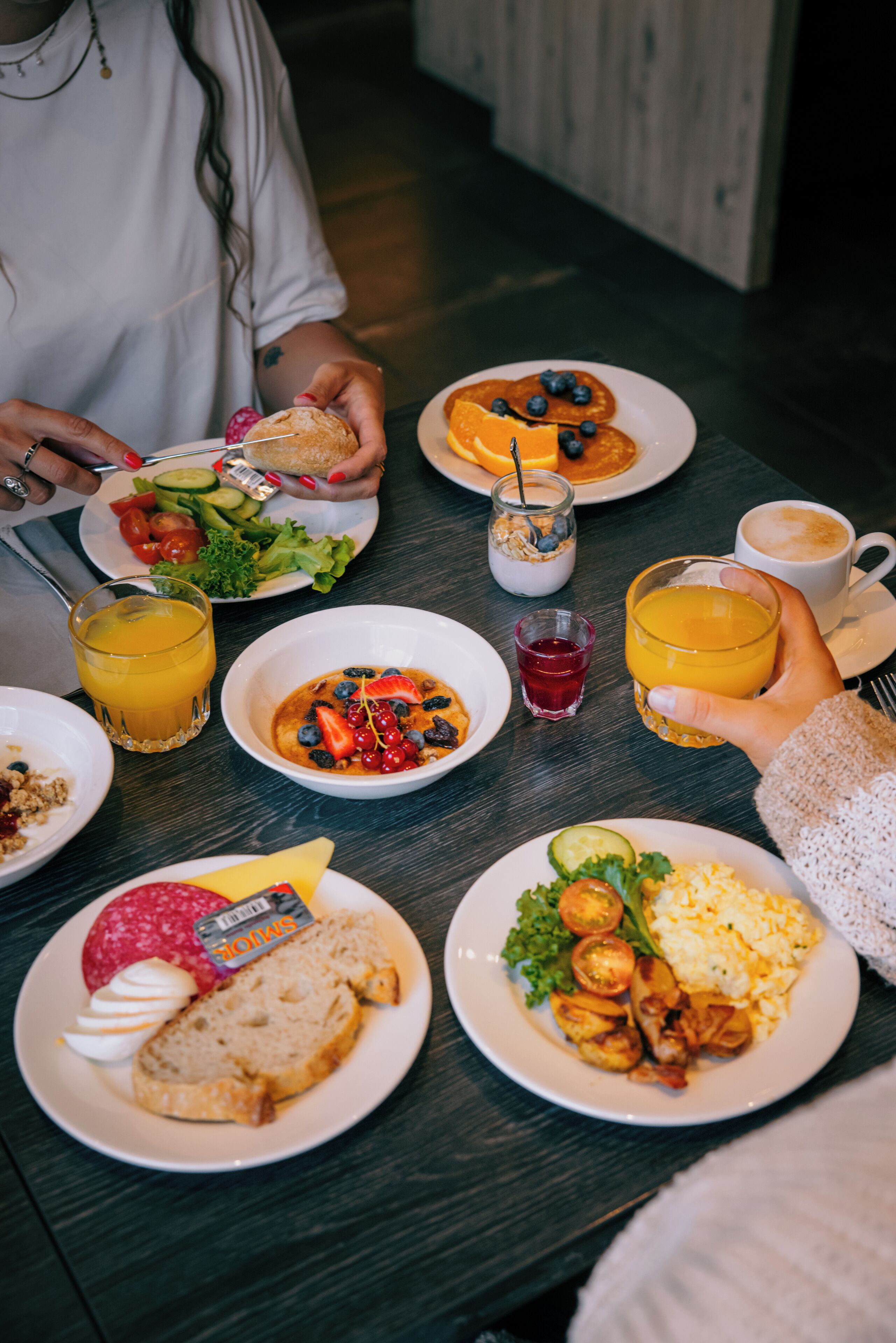 Breakfast buffet