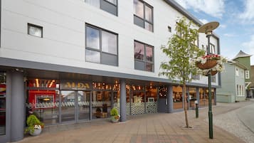 Voorkant van accommodatie