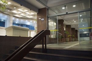 Entrada al alojamiento