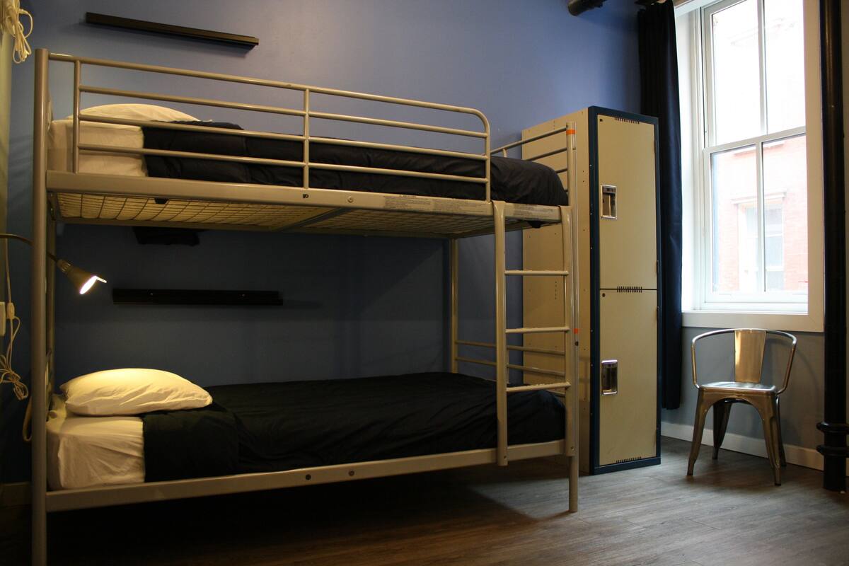 Blackout curtains, iron/ironing board, free WiFi, bed sheets