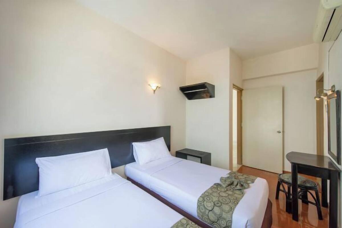 Blackout drapes, iron/ironing board (on request), WiFi, bed sheets
