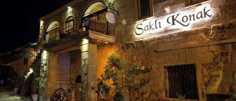 Voorkant van accommodatie