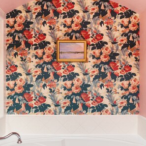 Room, 1 King Bed, Balcony (The Classic) | Bathroom | Separate tub and shower, deep soaking tub, designer toiletries