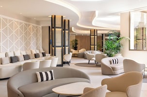 Sala de estar en el lobby