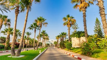 Entrada de la propiedad