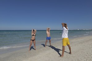 Private beach, sun loungers, beach umbrellas - Vincci El Mansour (Mahdia)