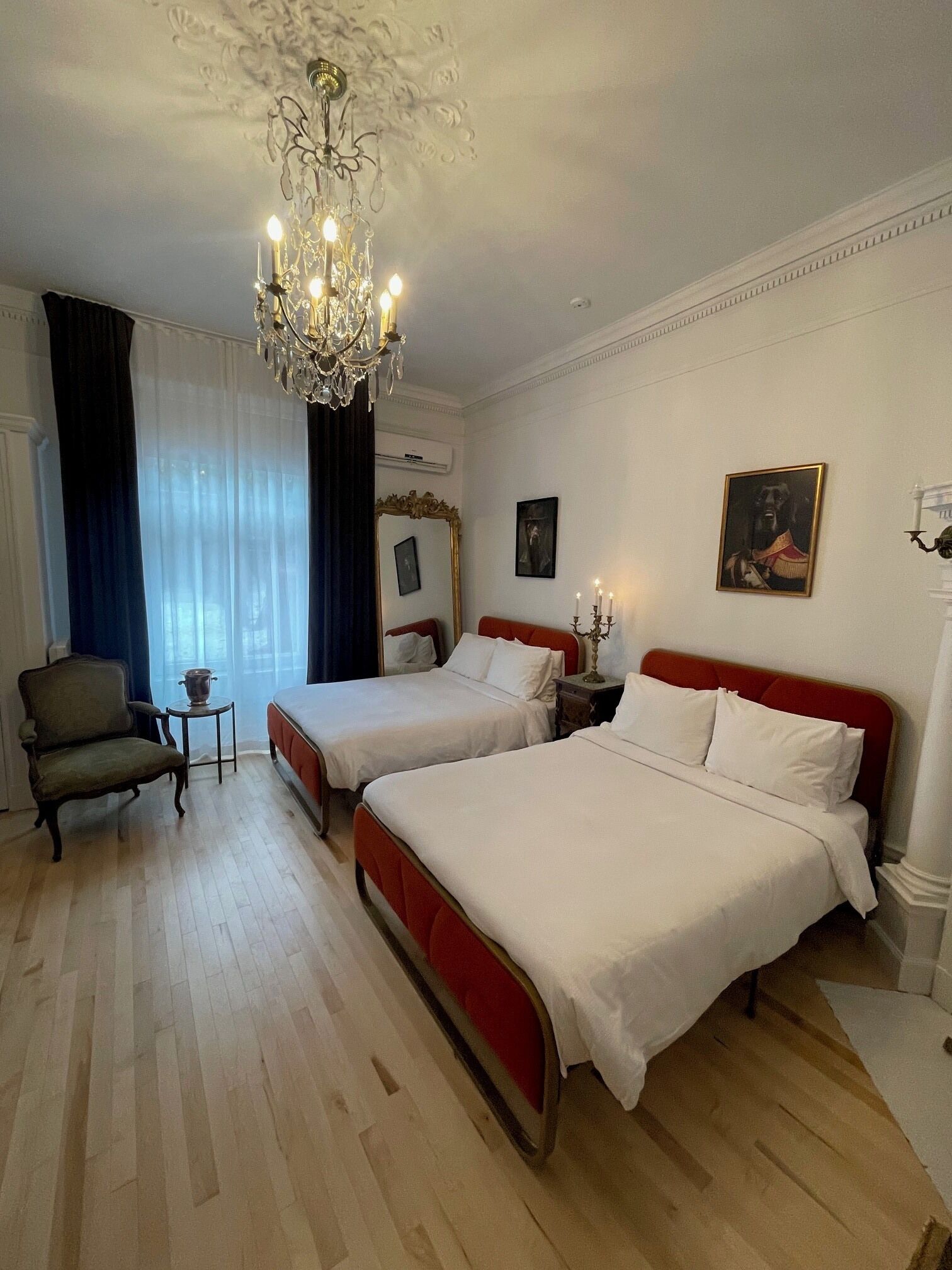 Family Room, 2 Double Beds | Premium bedding, individually decorated, individually furnished