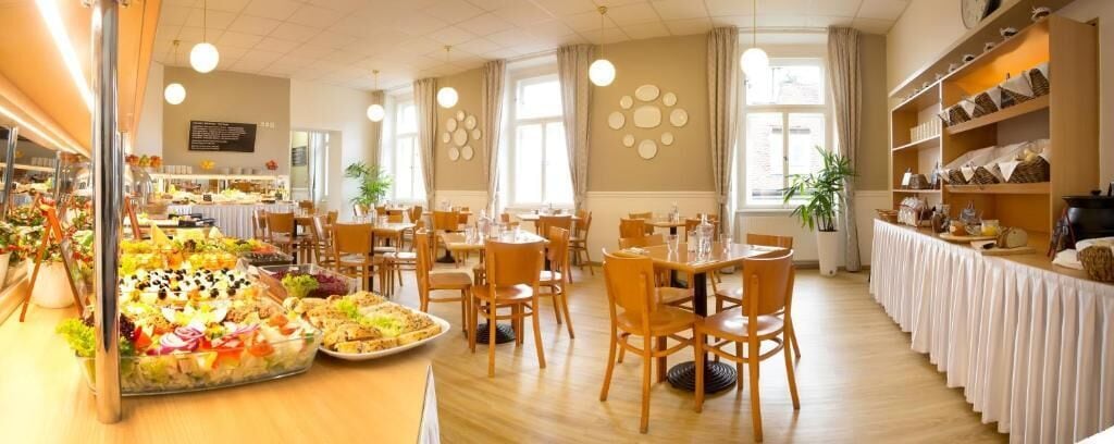 daily buffet breakfast (eur 16 per person)