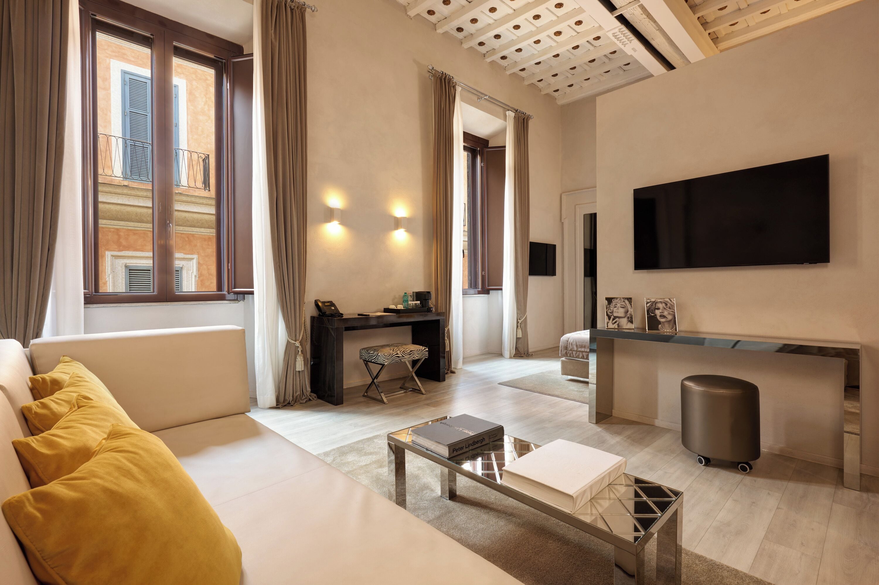 suite | egyptian cotton sheets, premium bedding, down duvets, minibar