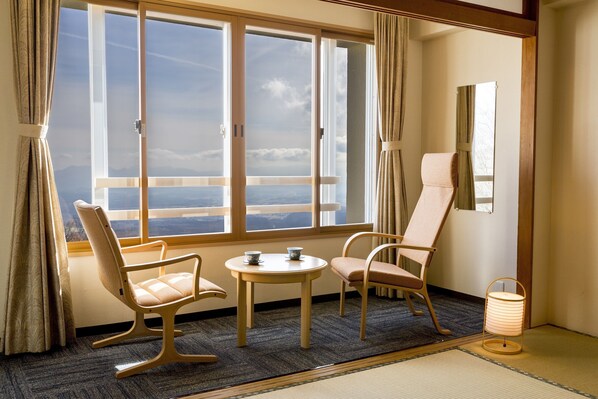 In-room safe, desk, laptop workspace, blackout curtains