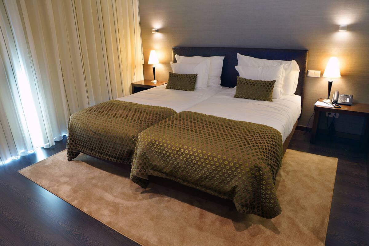Minibar, in-room safe, desk, blackout curtains