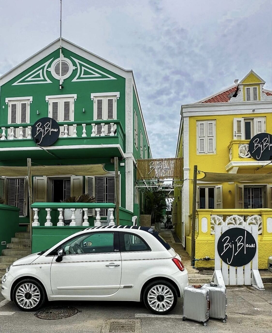 Fassade der Unterkunft