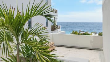 Kamar Deluks, pemandangan samudra | Teras/patio