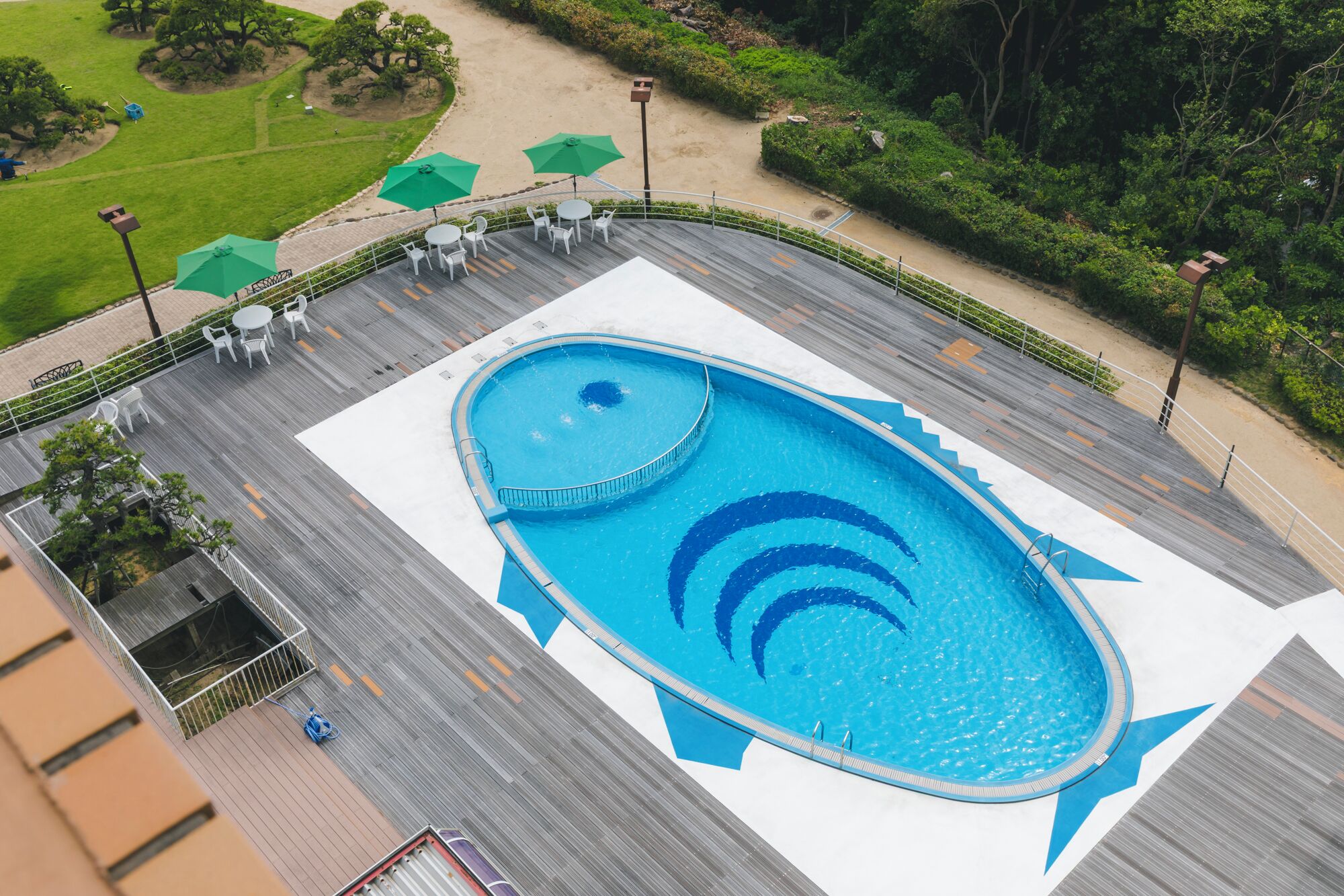 Outdoor pool