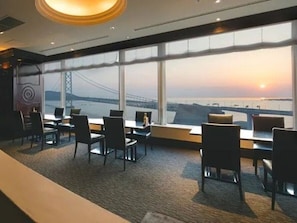 Lunch and dinner served, Japanese cuisine