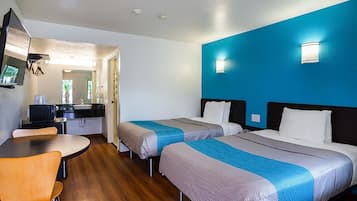 Bureau, rideaux occultants, Wi-Fi gratuit, draps fournis