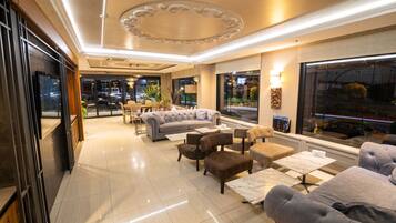 Sitzecke in der Lobby