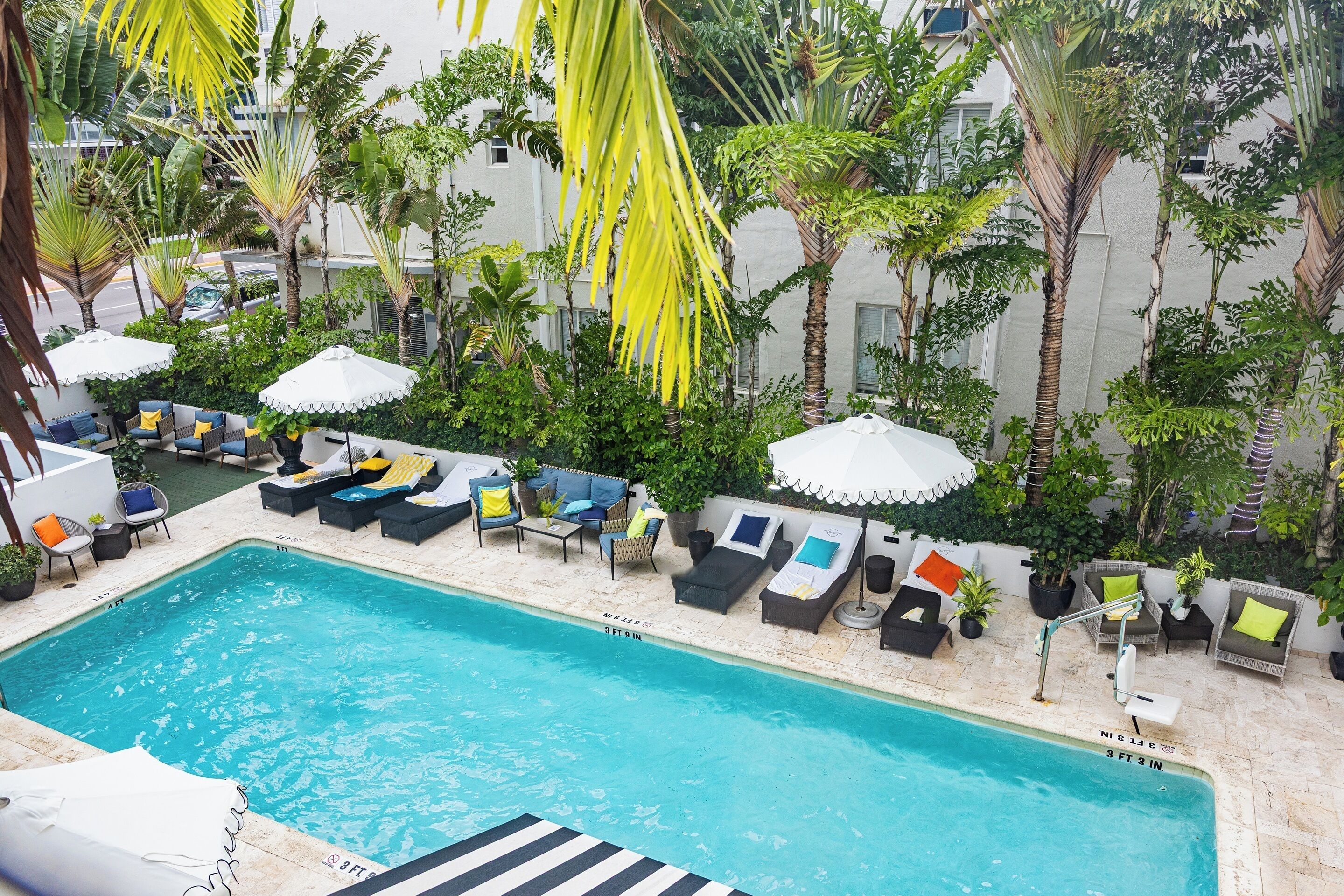 Classic Double Queen Pool View Room | View from room