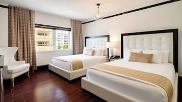 Kahden hengen classic-huone, 2 keskisuurta parisänkyä | Näkymä huoneesta