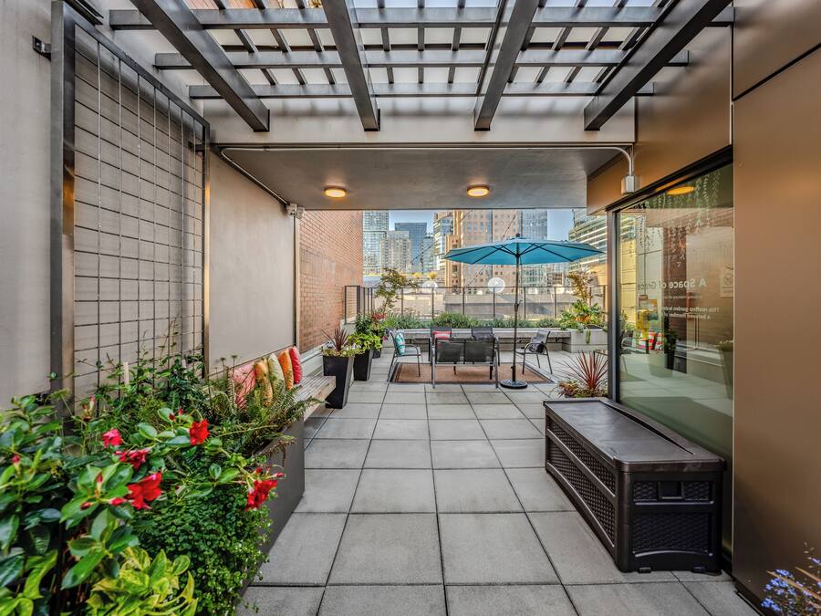 Terraza en la azotea