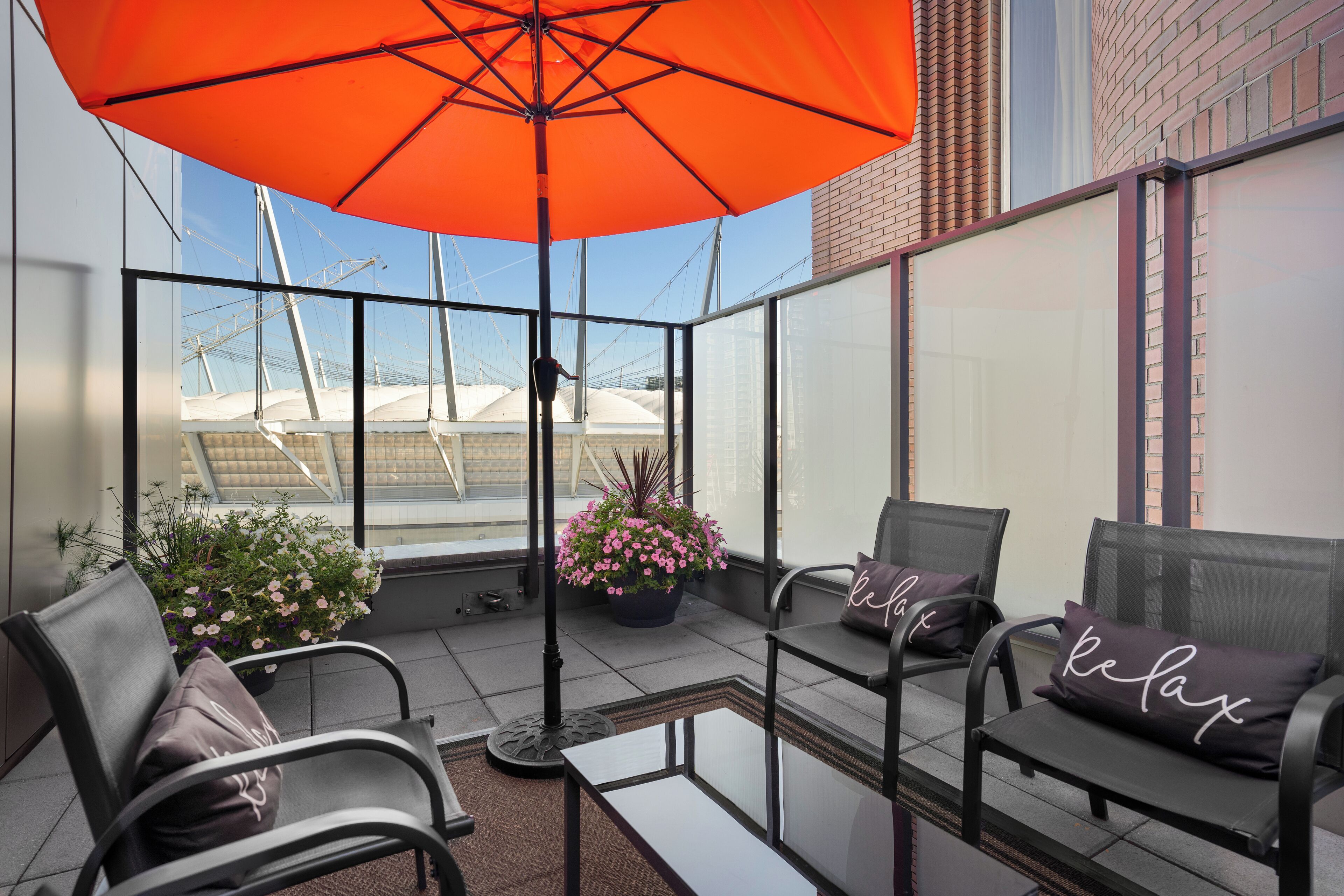 Rooftop terrace
