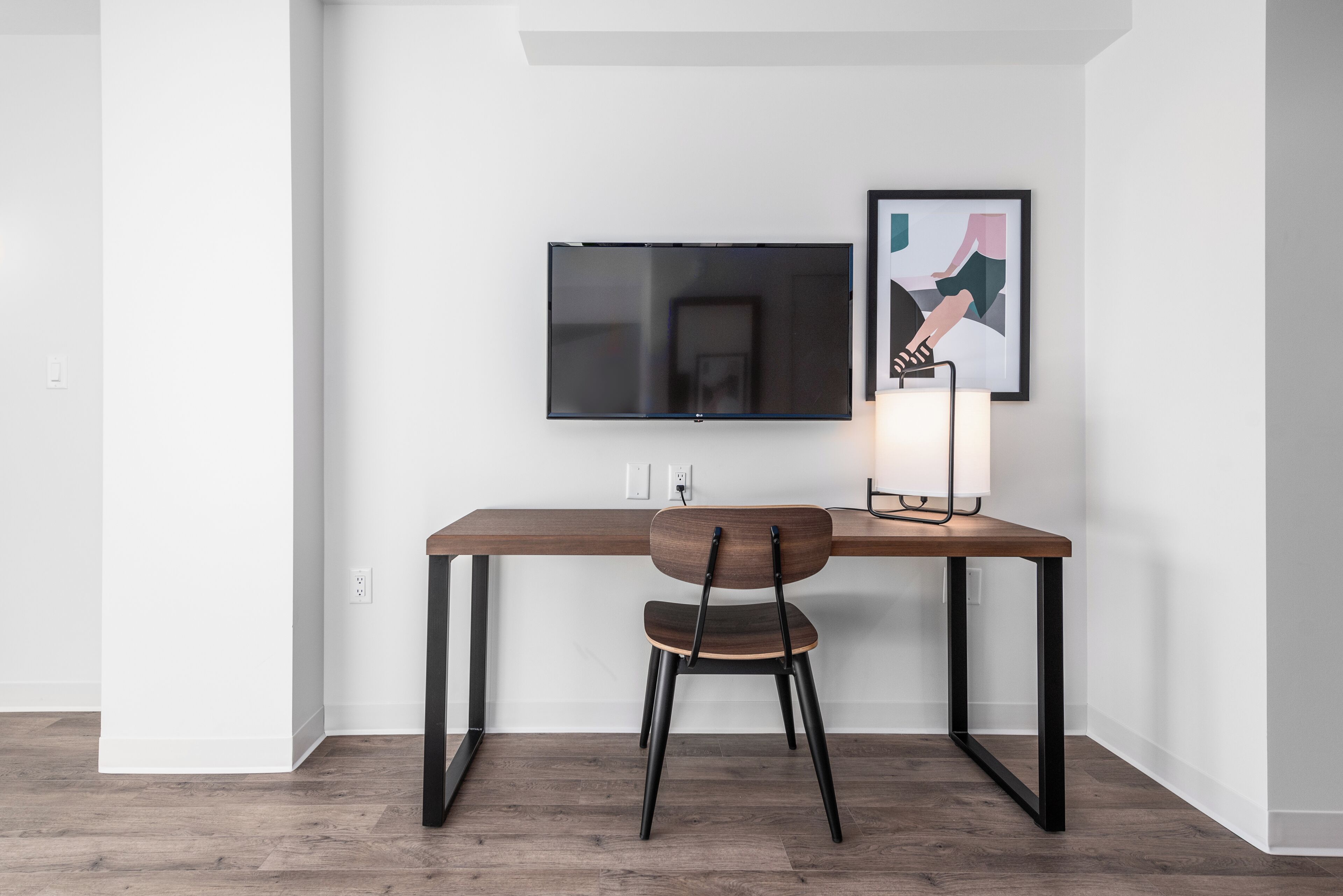 room, 2 double beds, private bathroom | 1 bedroom, in-room safe, desk, laptop workspace