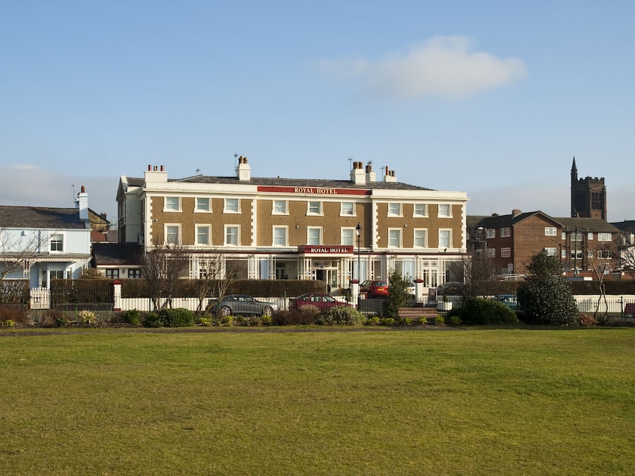 Voorkant van accommodatie