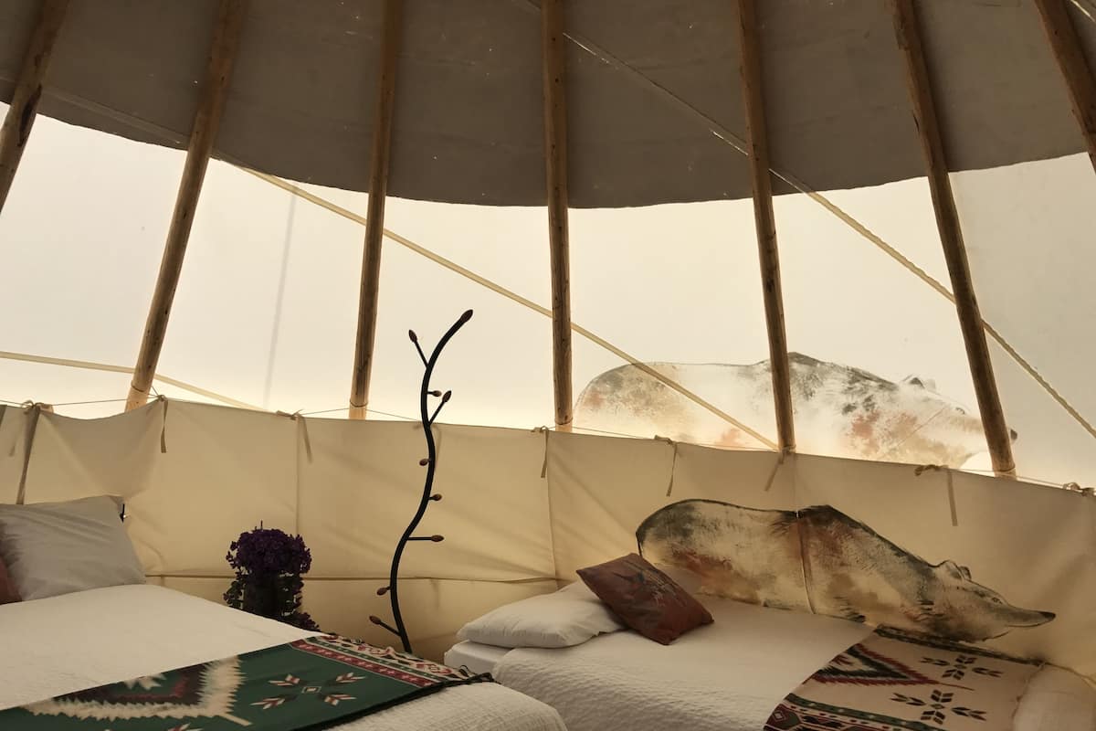 Tent, Multiple Beds, Mountain View | 1 bedroom, premium bedding, free WiFi, bed sheets