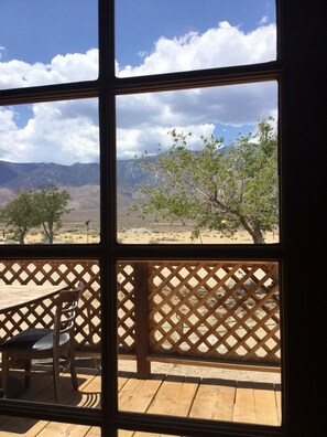 Deluxe Room, 1 Queen Bed, Kitchenette, Mountain View | View from room - Olancha RV Park & Motel (Olancha)