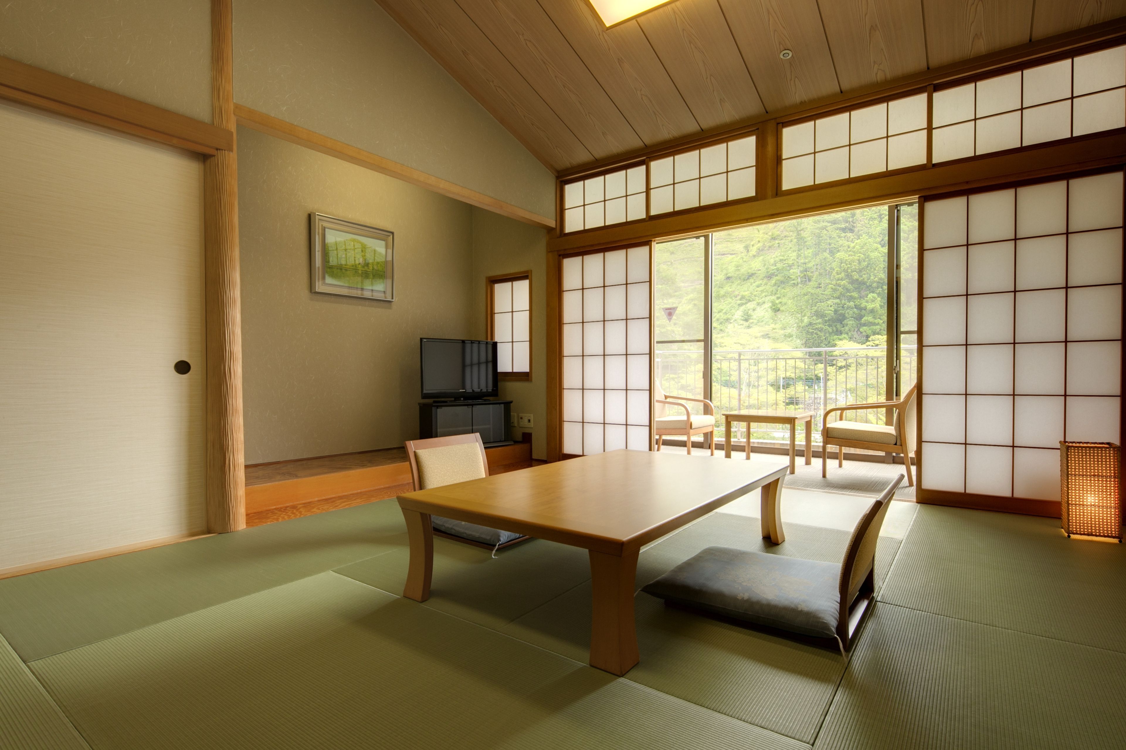 Japanese Style Room, Non Smoking (With Private Toilet) | Living area