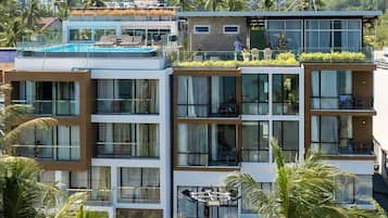 Façade de lâhĂ©bergement