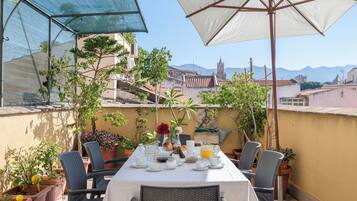 Appartamento panoramico | Terrazza/patio