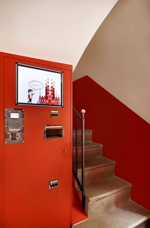Interior entrance