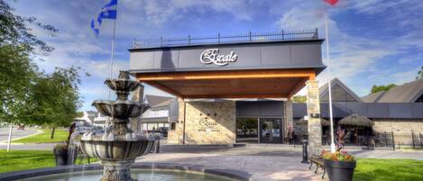 Façade de l’hébergement