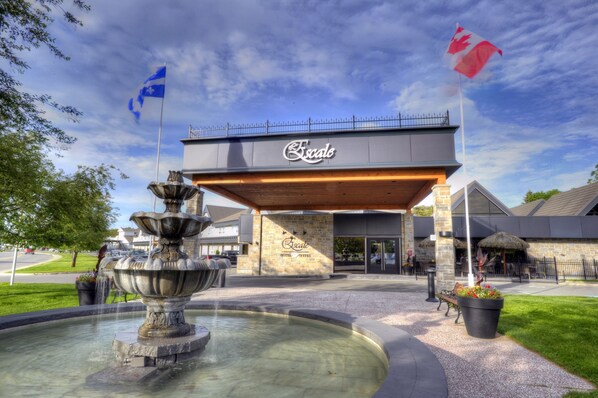 Façade de l’hébergement 