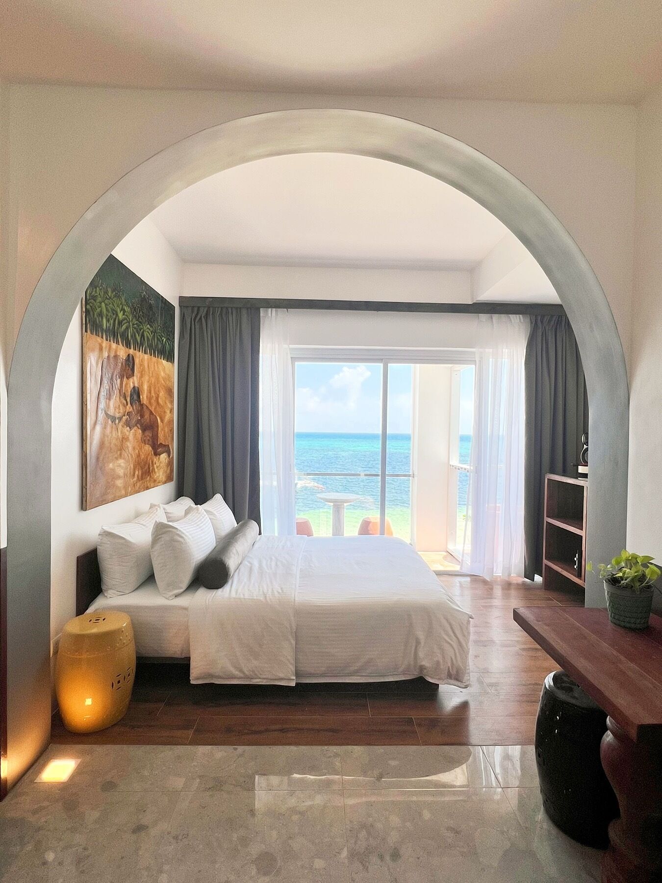premier triple room, balcony, ocean view | 1 bedroom, premium bedding, down duvets, pillow-top beds