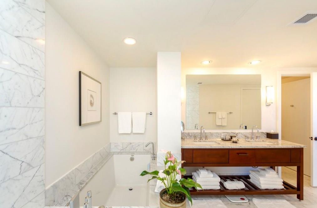 suite, 2 bedrooms, partial ocean view | premium bedding, down duvets, minibar, in-room safe