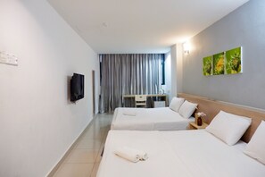 Family Deluxe | Wi-fi percuma, cadar katil