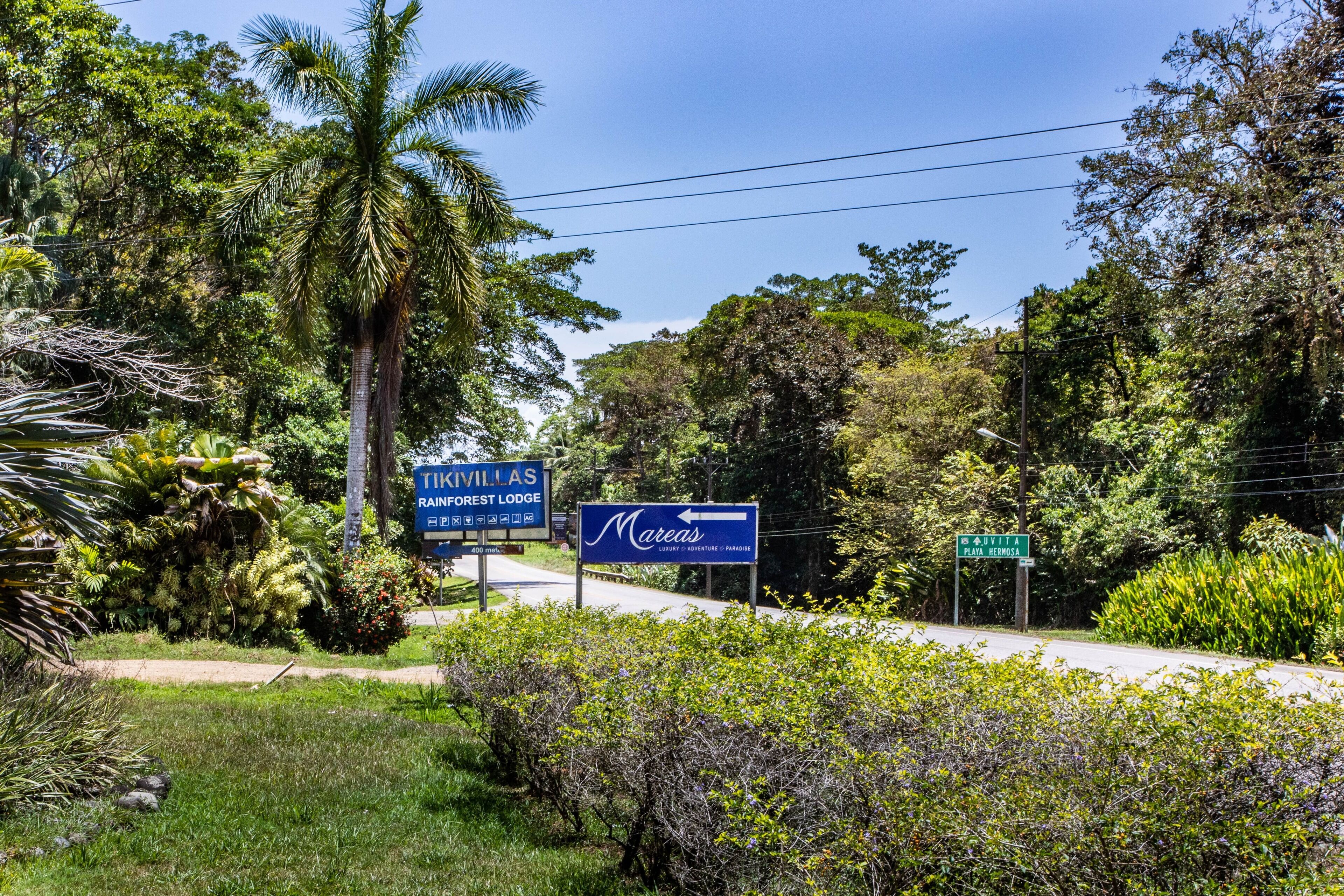 Entrée de l’hébergement