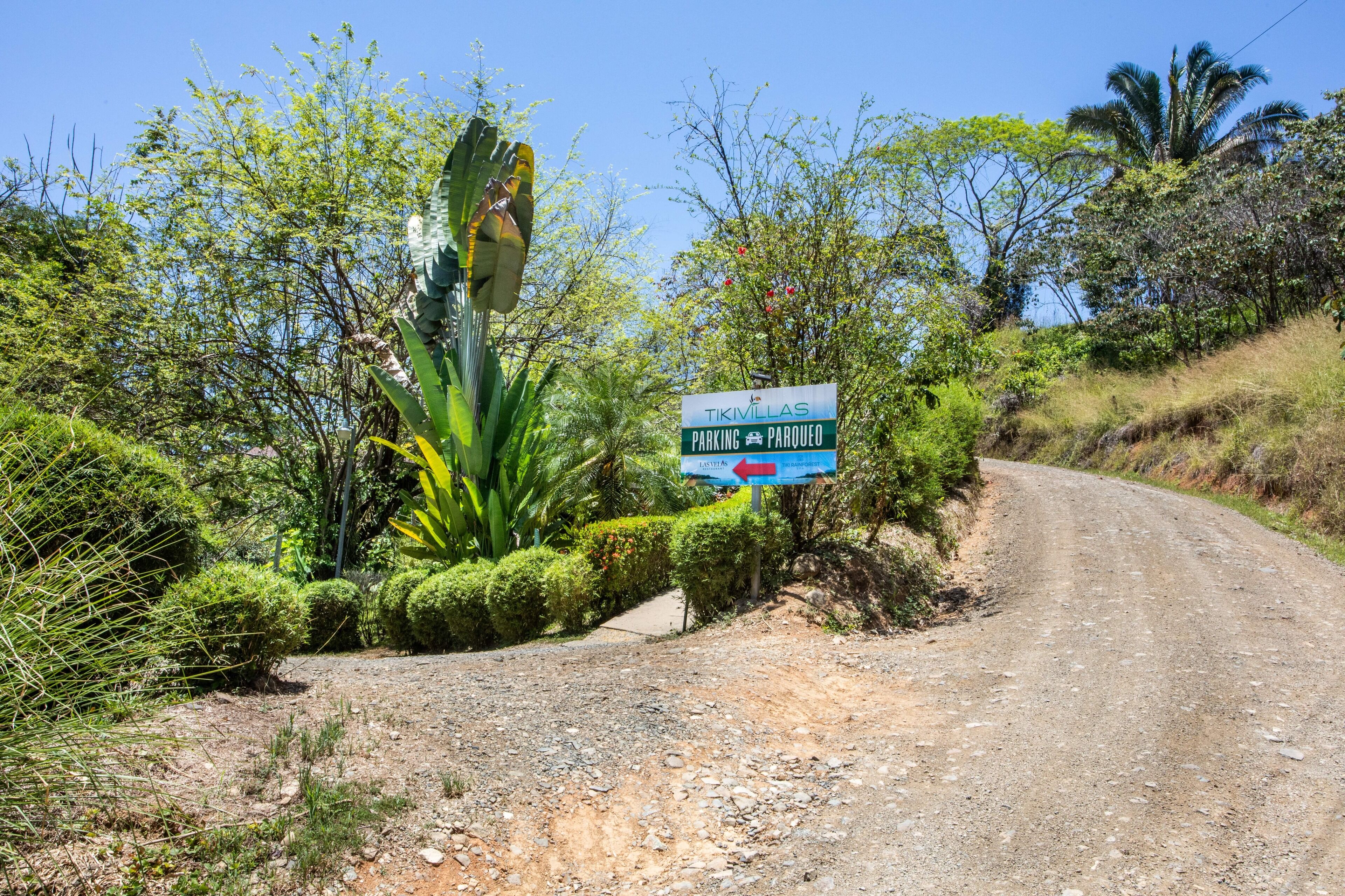 Entrée de l’hébergement