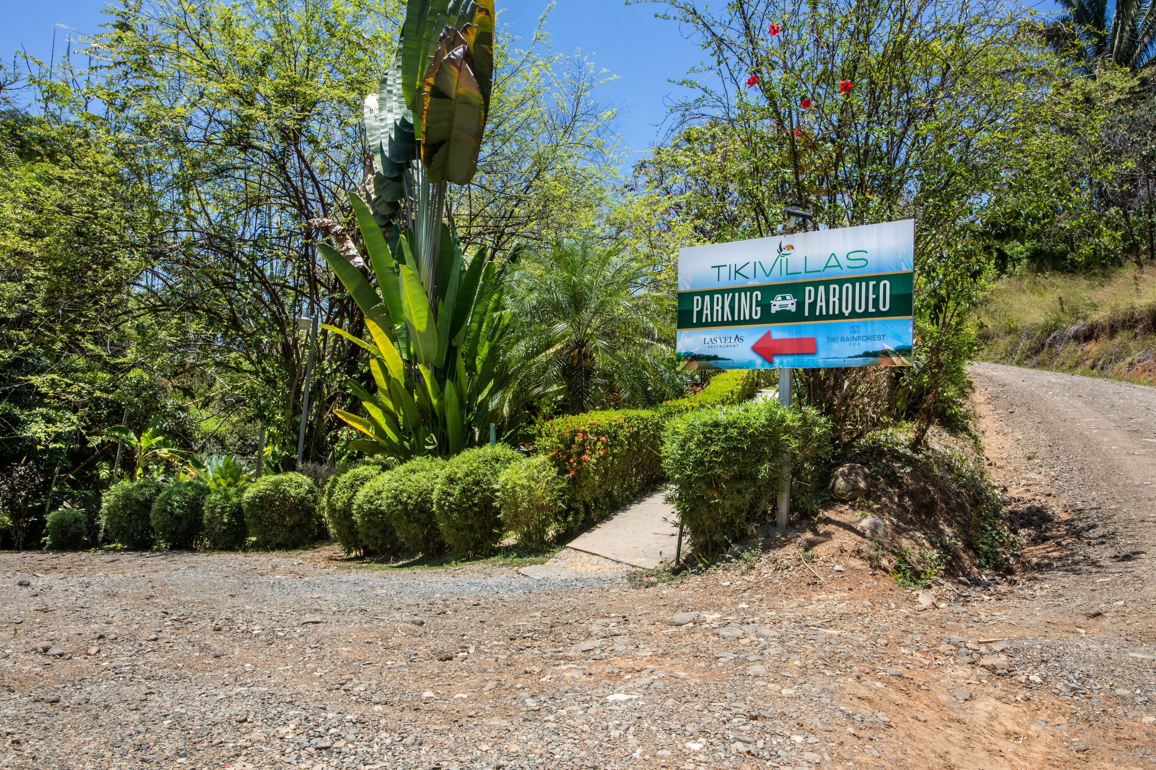 Entrée de l’hébergement