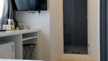 Double Room (Non-Korean Nationals Only) | In-room safe, blackout curtains, iron/ironing board, free WiFi