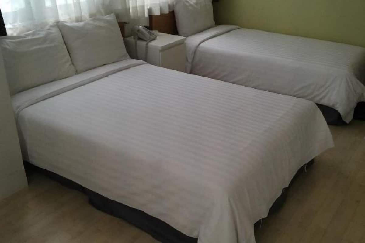 In-room safe, blackout curtains, iron/ironing board, free WiFi