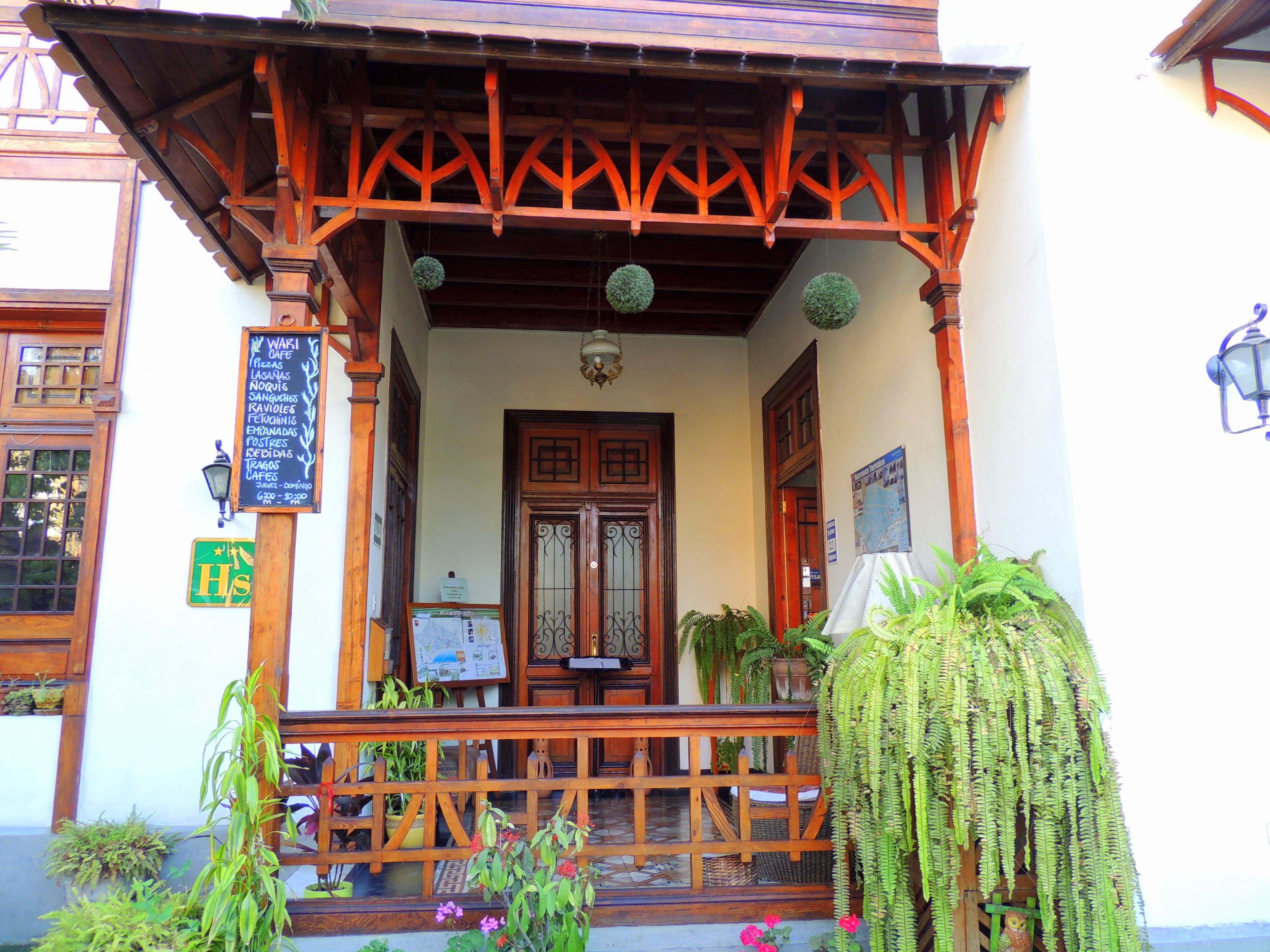 Fachada da propriedade