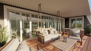 Terrace/patio - The Cozy Hotel Timmendorfer Strand (Timmendorfer Strand)